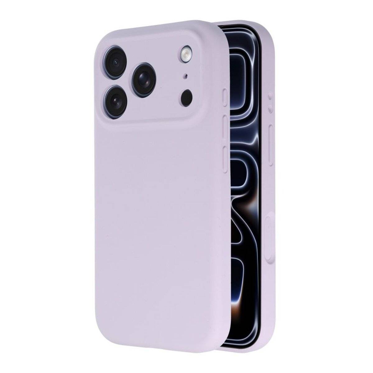 Forcell F Protect Rubber Magnet Hülle Mauve Kompatibel mit iPhone 17 Pro-1