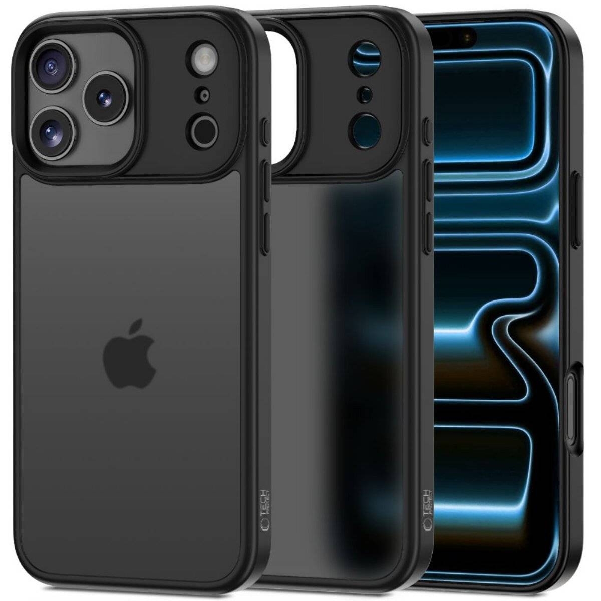 Tech Protect MagMat Case kompatibel mit iPhone 17 Pro Mattschwarz-0