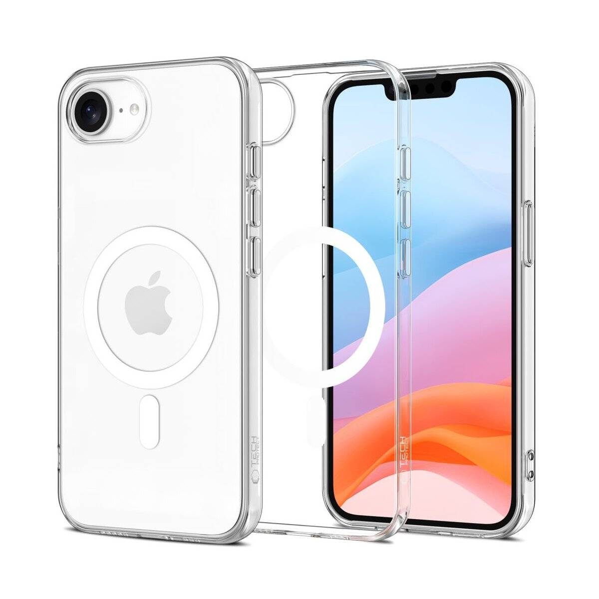 TechProtect FlexAir magnetisch iPhone 16e Hülle Durchsichtig