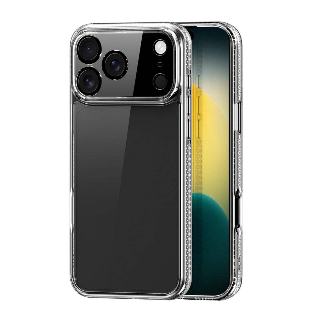 Dux Ducis Clin Handyhülle Kristallklar Schutzcase Kompatibel mit iPhone 17 Pro Transparent-0