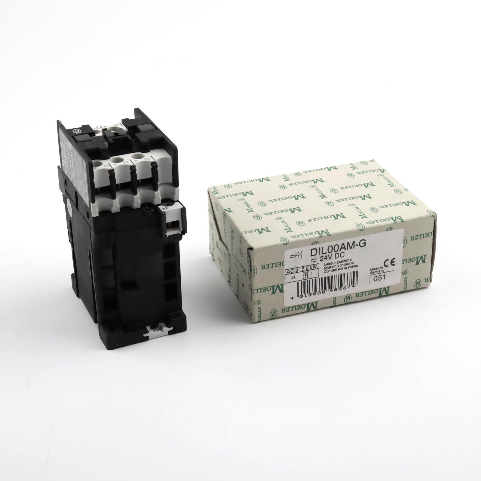Moeller Leistungsschütz DIL00AM-G 24VDC OVP
