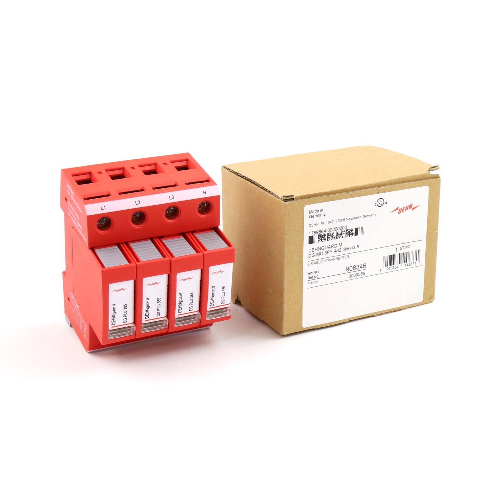 DEHN Überspannungs-Ableiter DG MU 3PY 480 4W+G R 908346 OVP-0