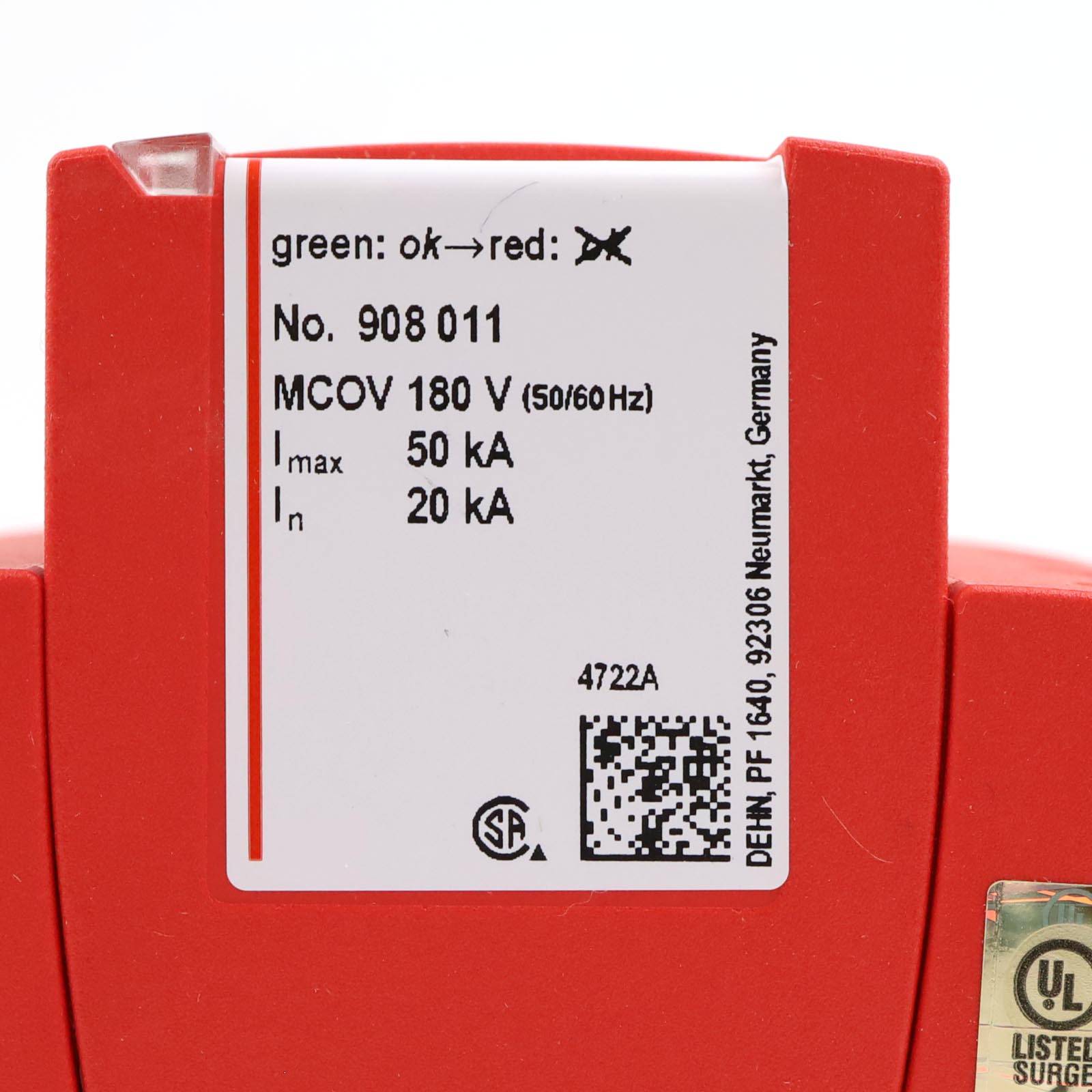 DEHN Überspannungs-Ableiter DG MU 3PY 480 4W+G R 908346 OVP-2