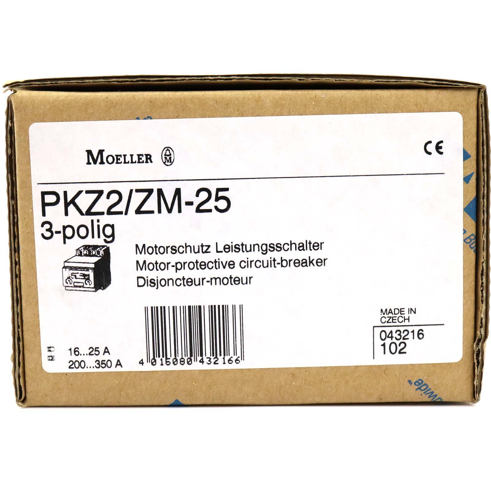 Moeller Motorschutzschalter PKZ2/ZM-25 043216 OVP-1