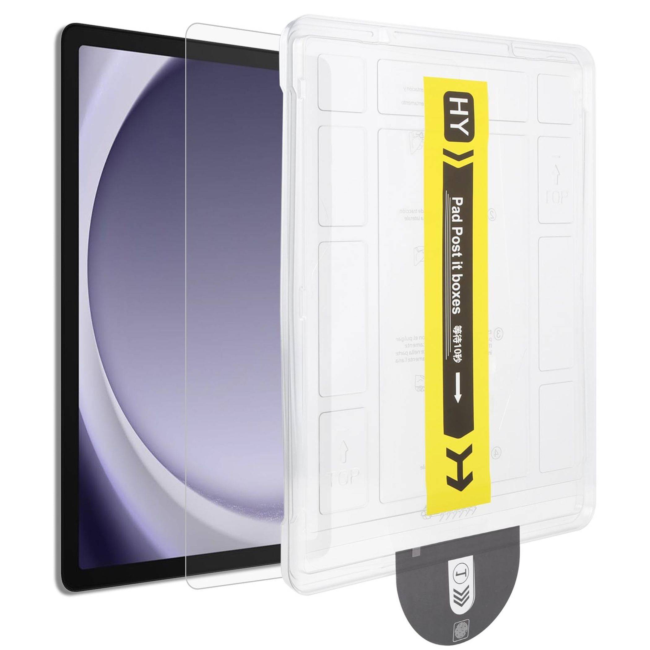 SnapFit Schutzglas für Samsung Galaxy Tab A11 Plus / A9 Plus Installationshilfe-4