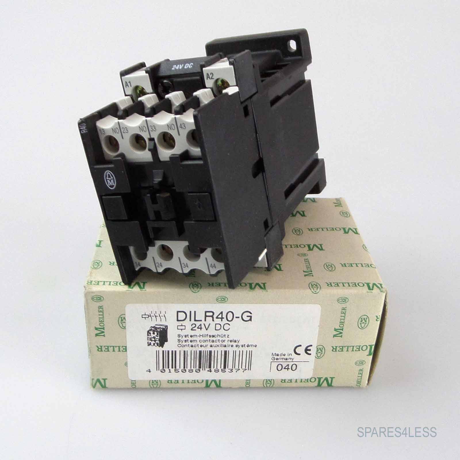 Klöckner Moeller System-Hilfsschütz DILR40-G 24VDC OVP-0