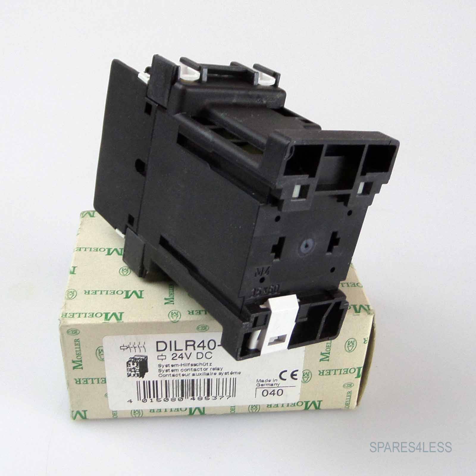 Klöckner Moeller System-Hilfsschütz DILR40-G 24VDC OVP-4