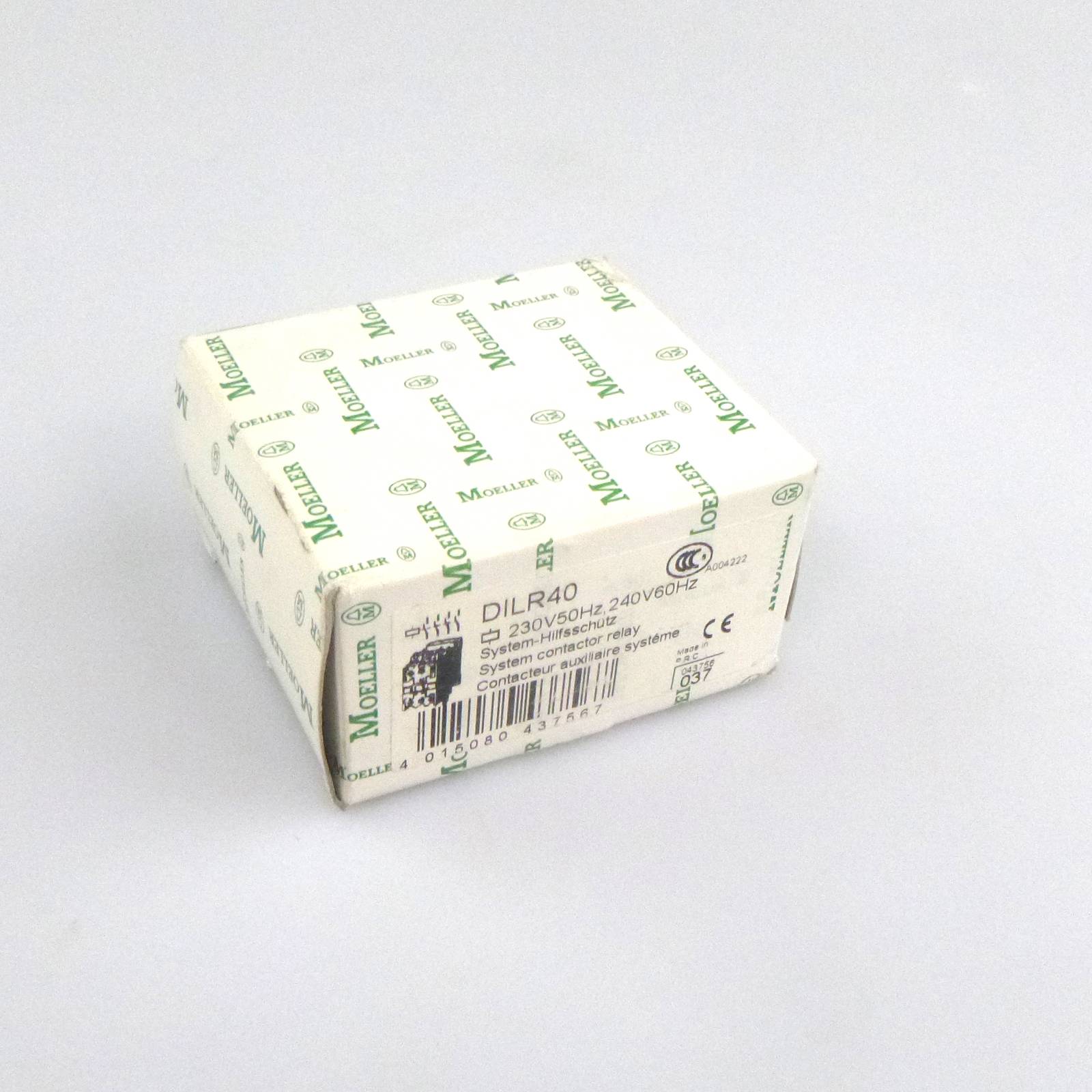 Klöckner Moeller Hilfsschütz DILR40 230V/50HZ 240V/60Hz OVP-0