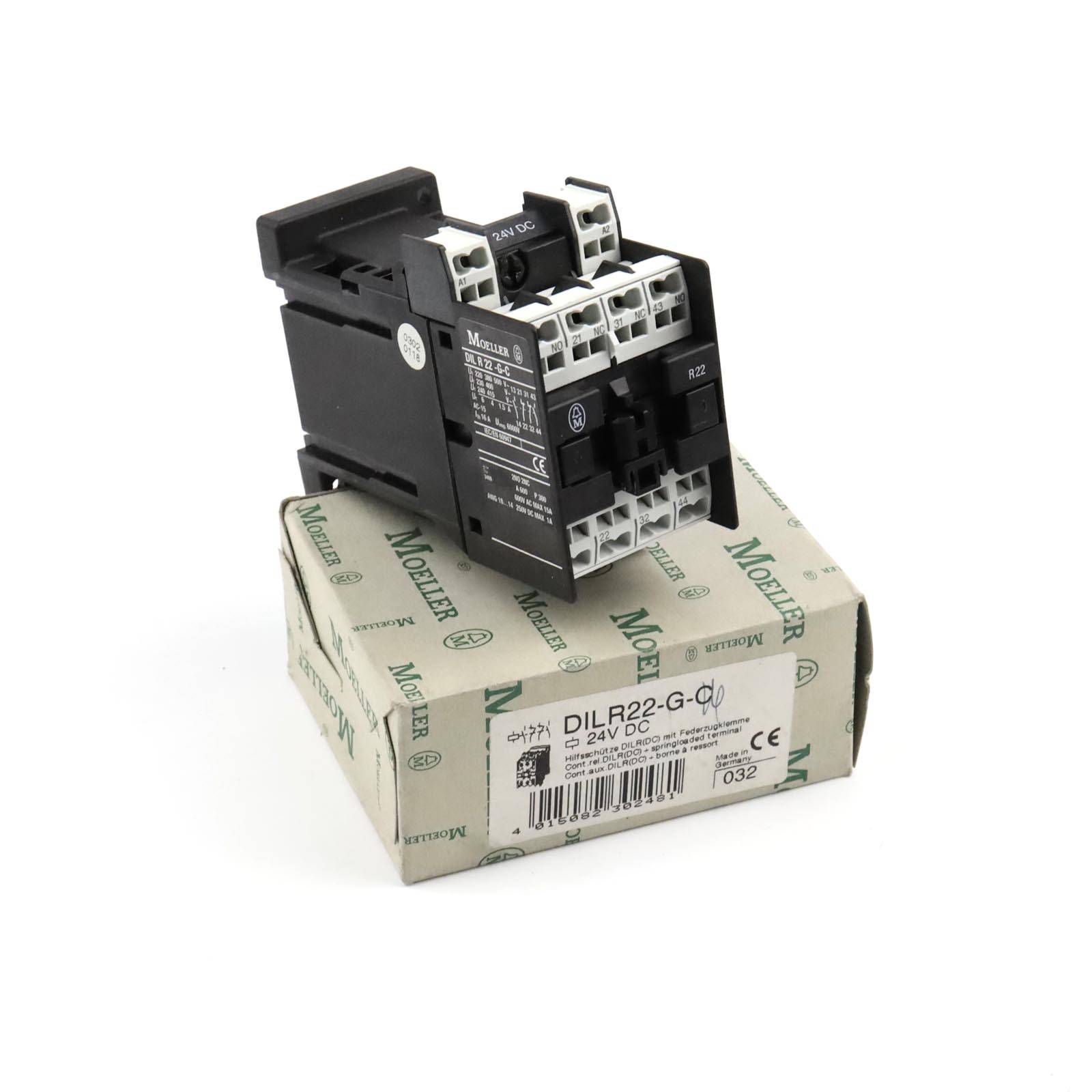 Klöckner Moeller System-Hilfschütz DILR22-G-C 24VDC OVP-0
