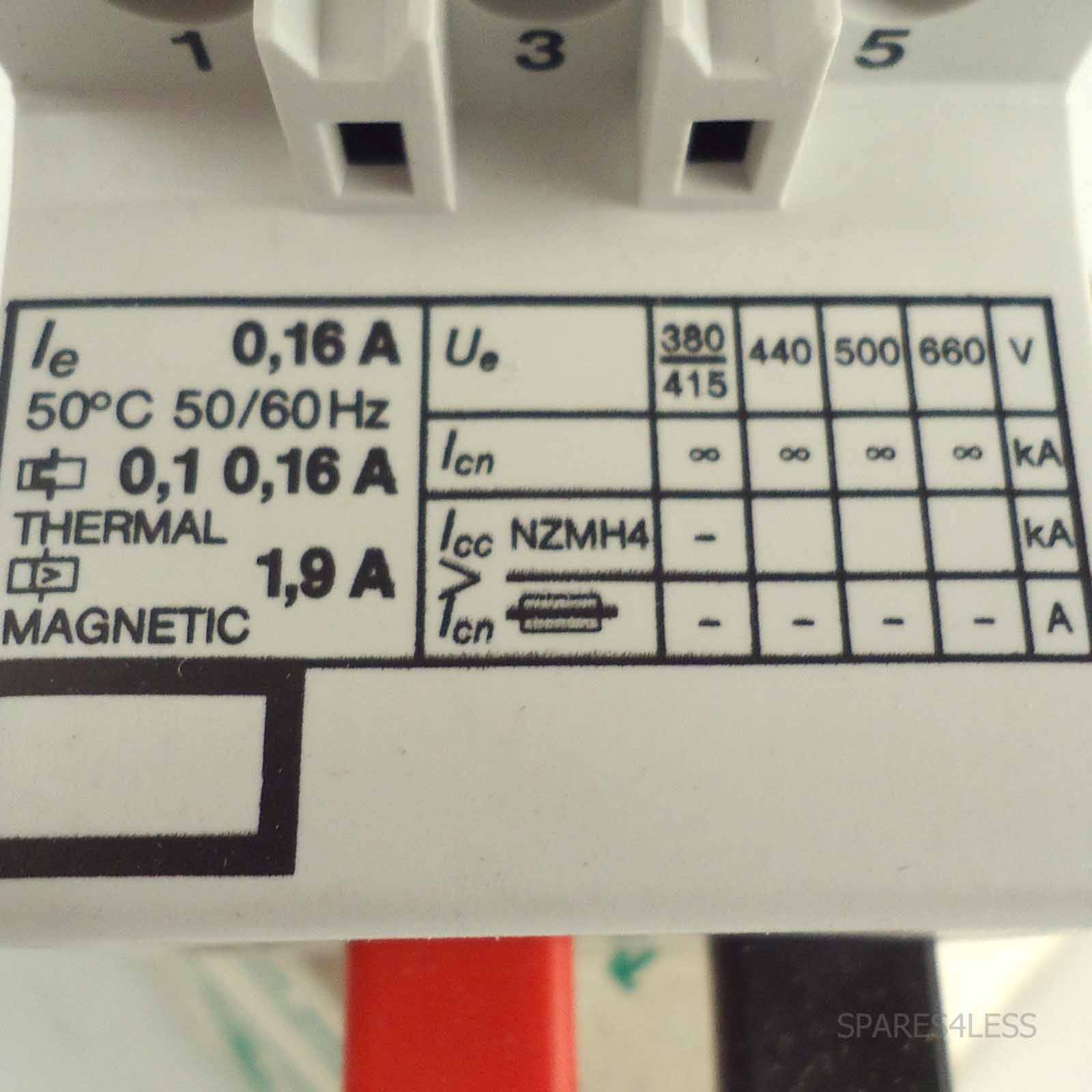Klöckner Moeller Motorschutzschalter PKZM1-0,16 OVP-1