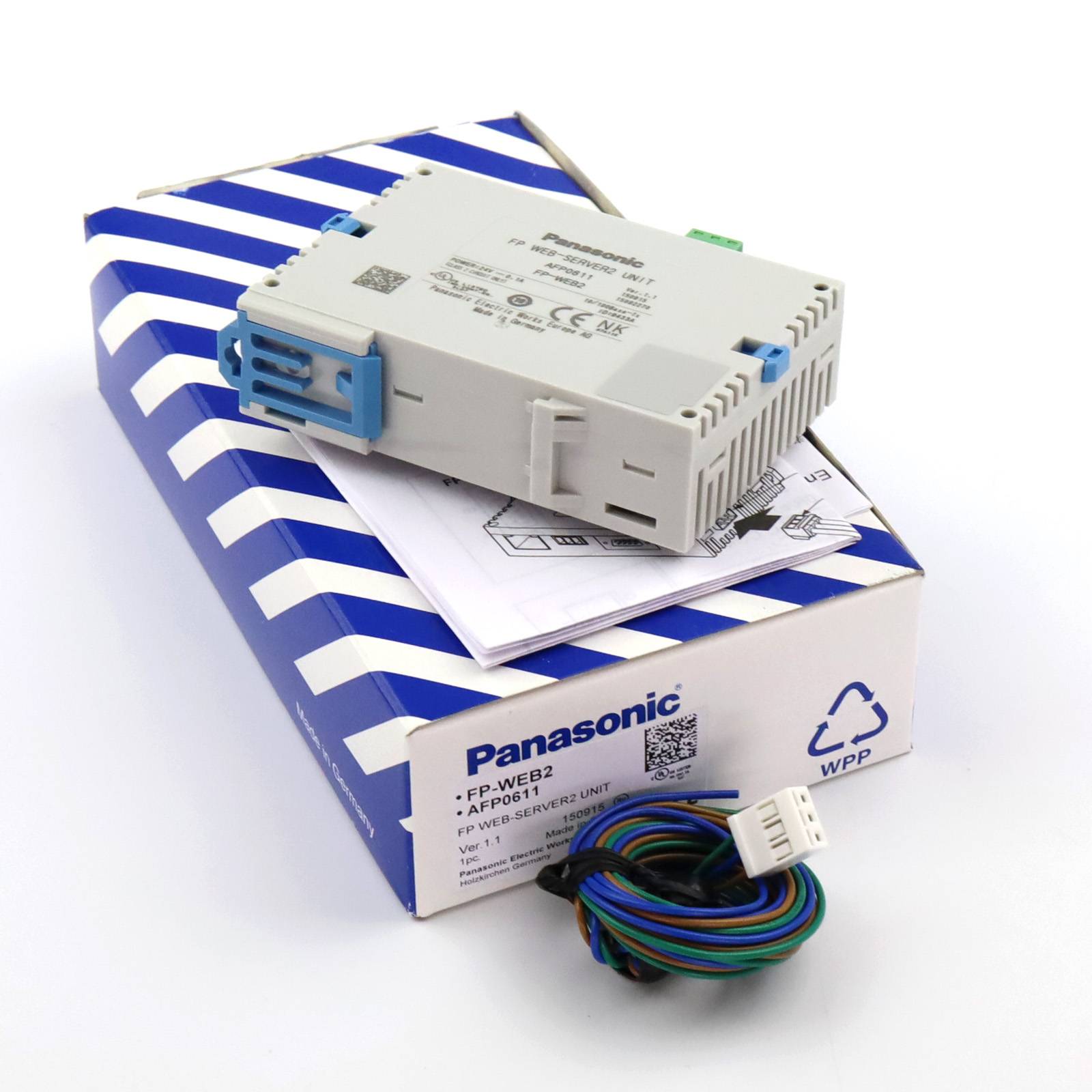Panasonic FP Web-Server2 Unit FP-WEB2 AFP0611 OVP-2