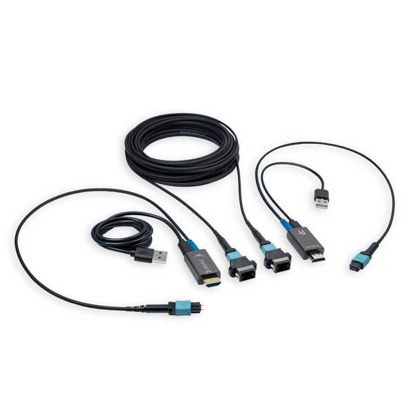FeinTech ProFibre HDMI Glasfaser-Kabel 10m MPO 48 Gbps