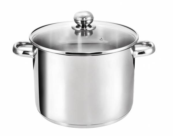 Kopf 122456 Edelstahl Großraumtopf Grandis Ø 26 cm Höhe 19 cm 10 Liter