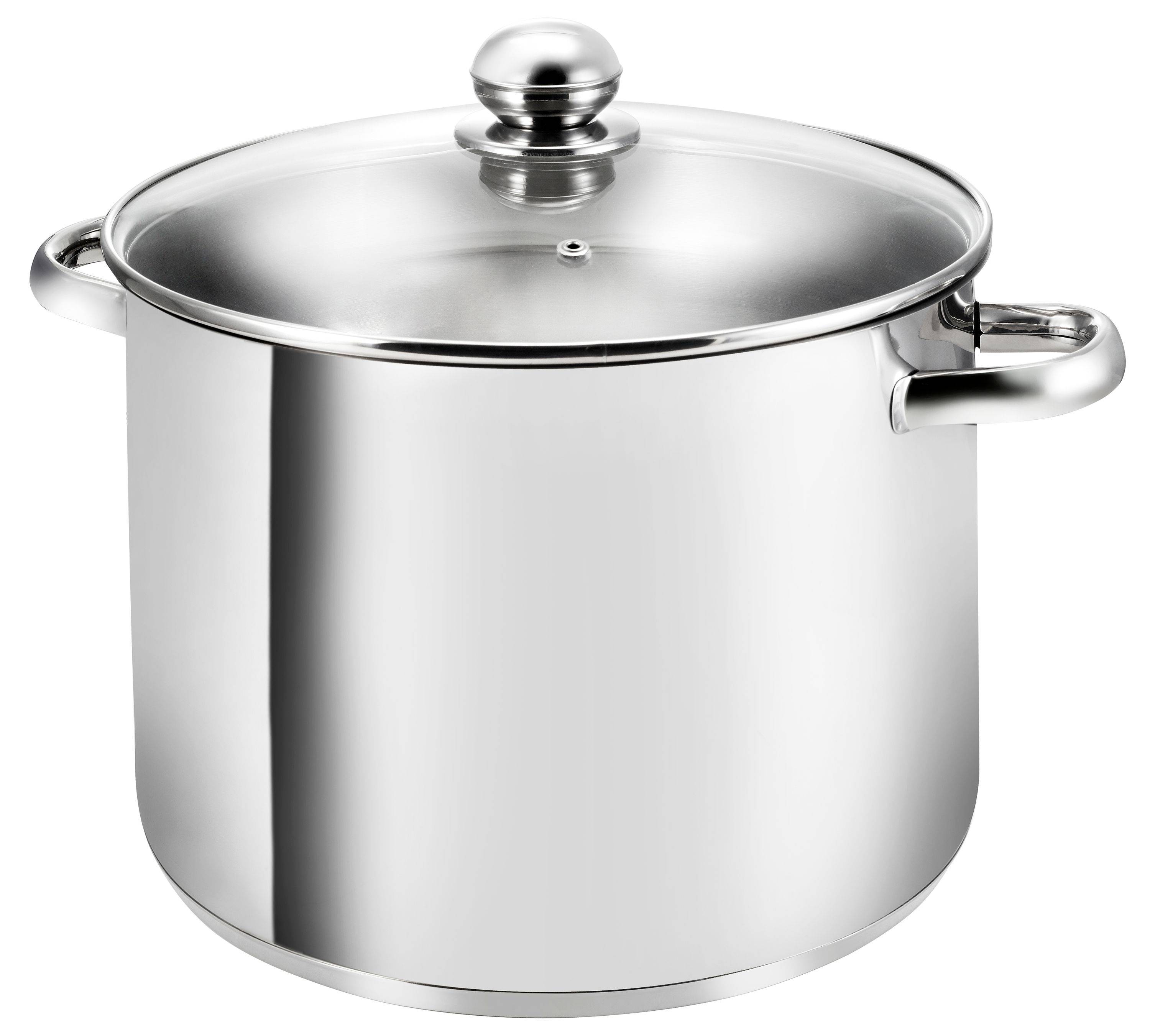 Kopf XXL Induktion Kochtopf Grandis, Ø 30 cm, Höhe 22 cm, 15 Liter, Edelstahl-0