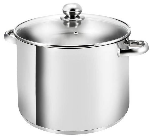 Kopf XXL Induktion Kochtopf Grandis, Ø 30 cm, Höhe 22 cm, 15 Liter, Edelstahl
