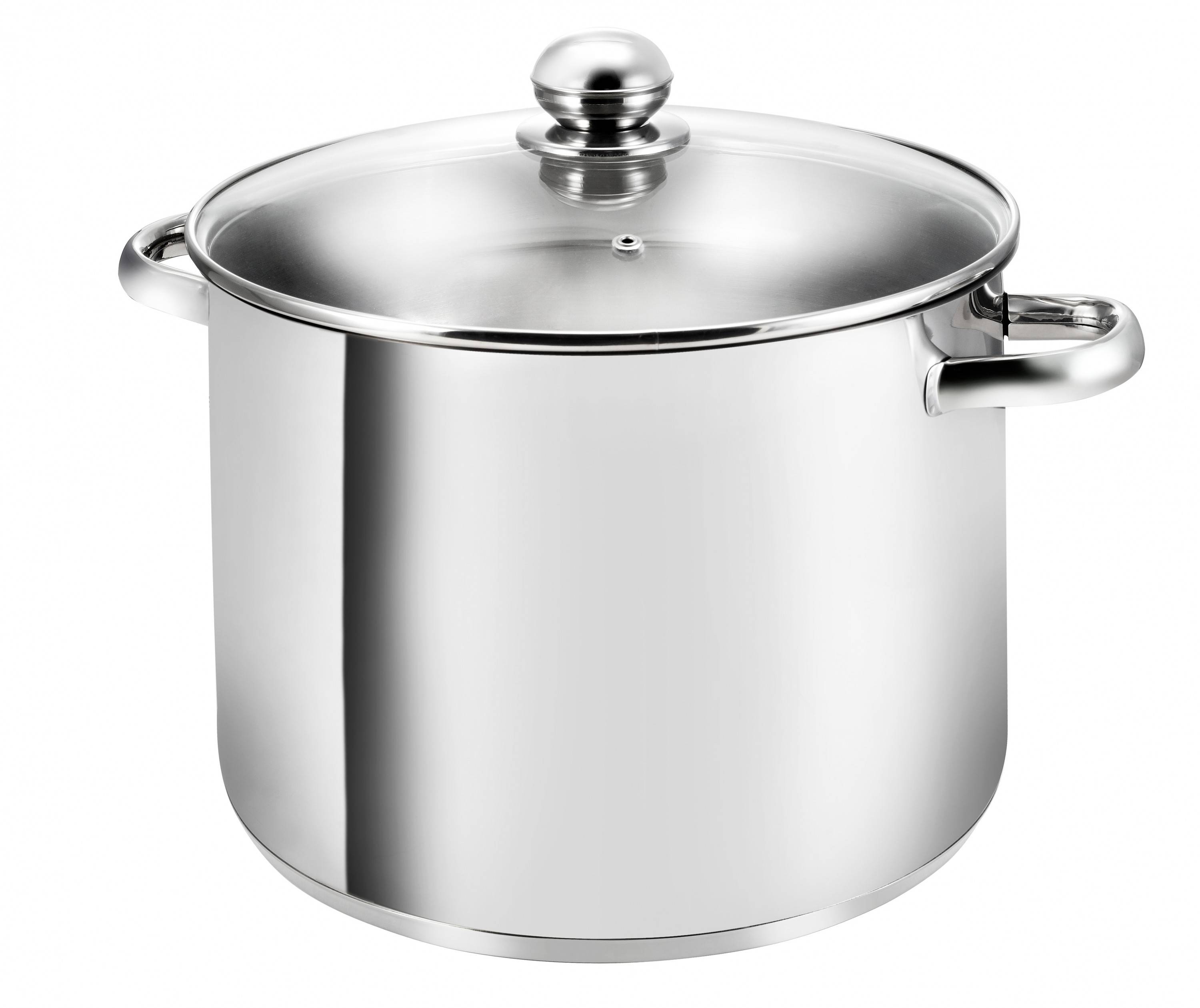 Kopf XXL Induktion Kochtopf Gigant, Ø 28 cm, Höhe 21 cm, 12,5 Liter, Edelstahl-0