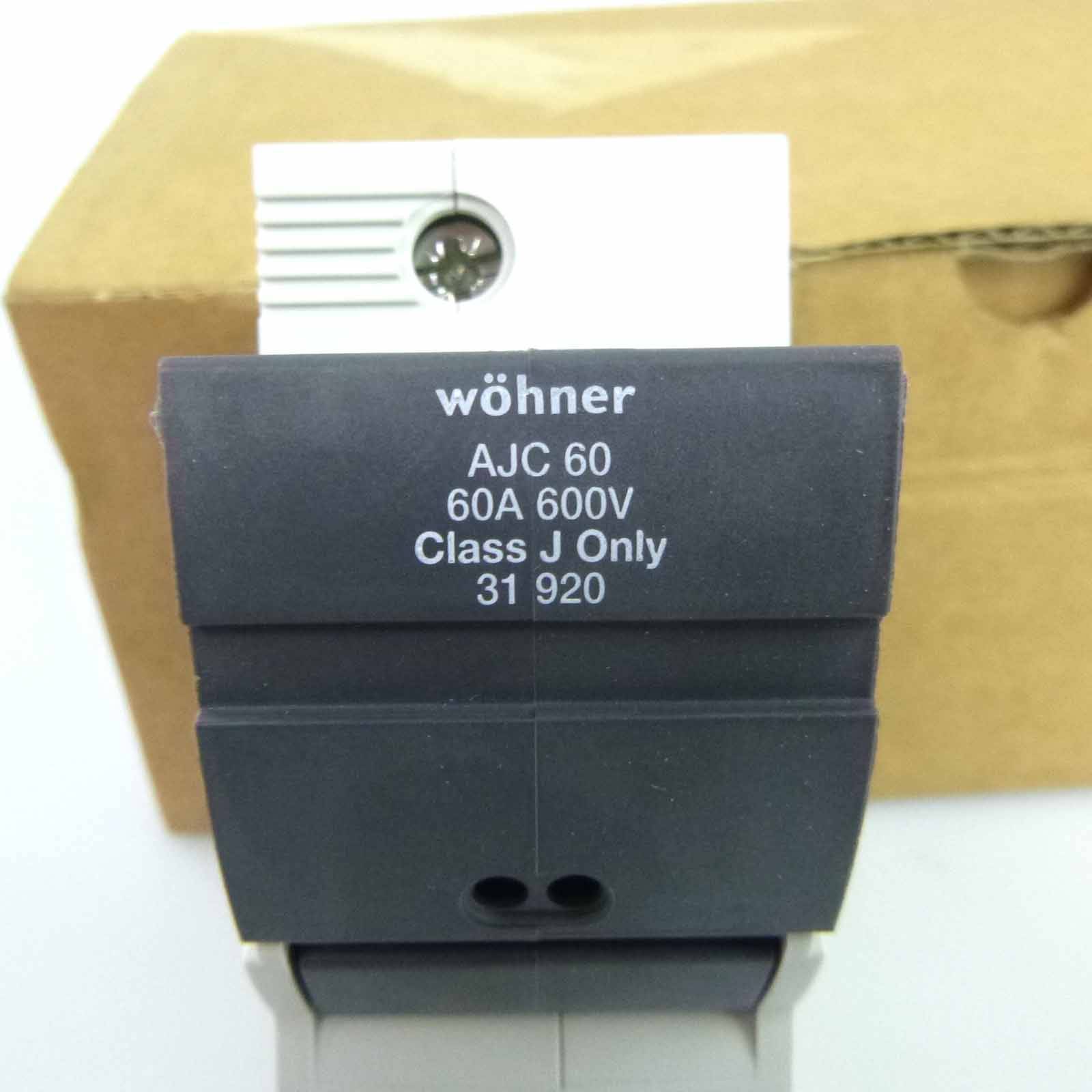 Wöhner Sicherrungshalter 31920 6A, 600V (6Stk) OVP-1