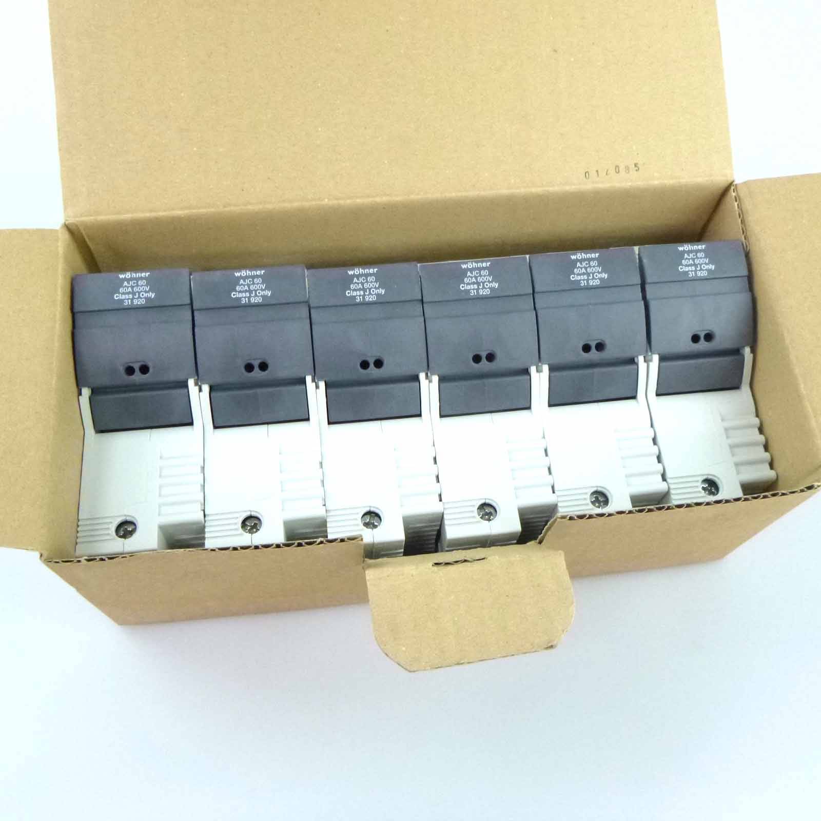 Wöhner Sicherrungshalter 31920 6A, 600V (6Stk) OVP-3