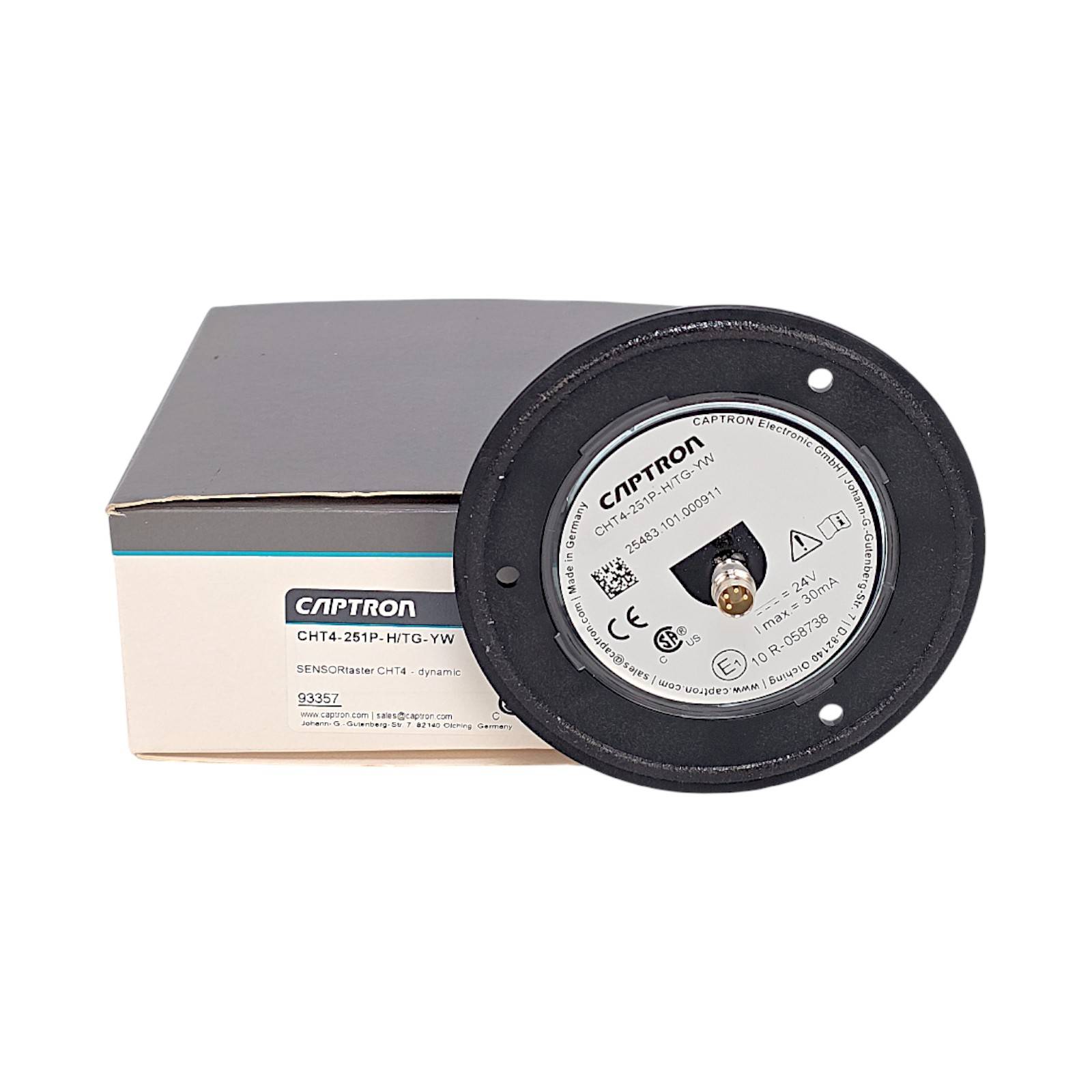 Captron Sensortaster CHT4-251P-H/TG-YW-1