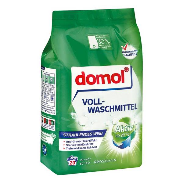 domol Vollwaschmittel frisch 1,35 kg 4305615596556