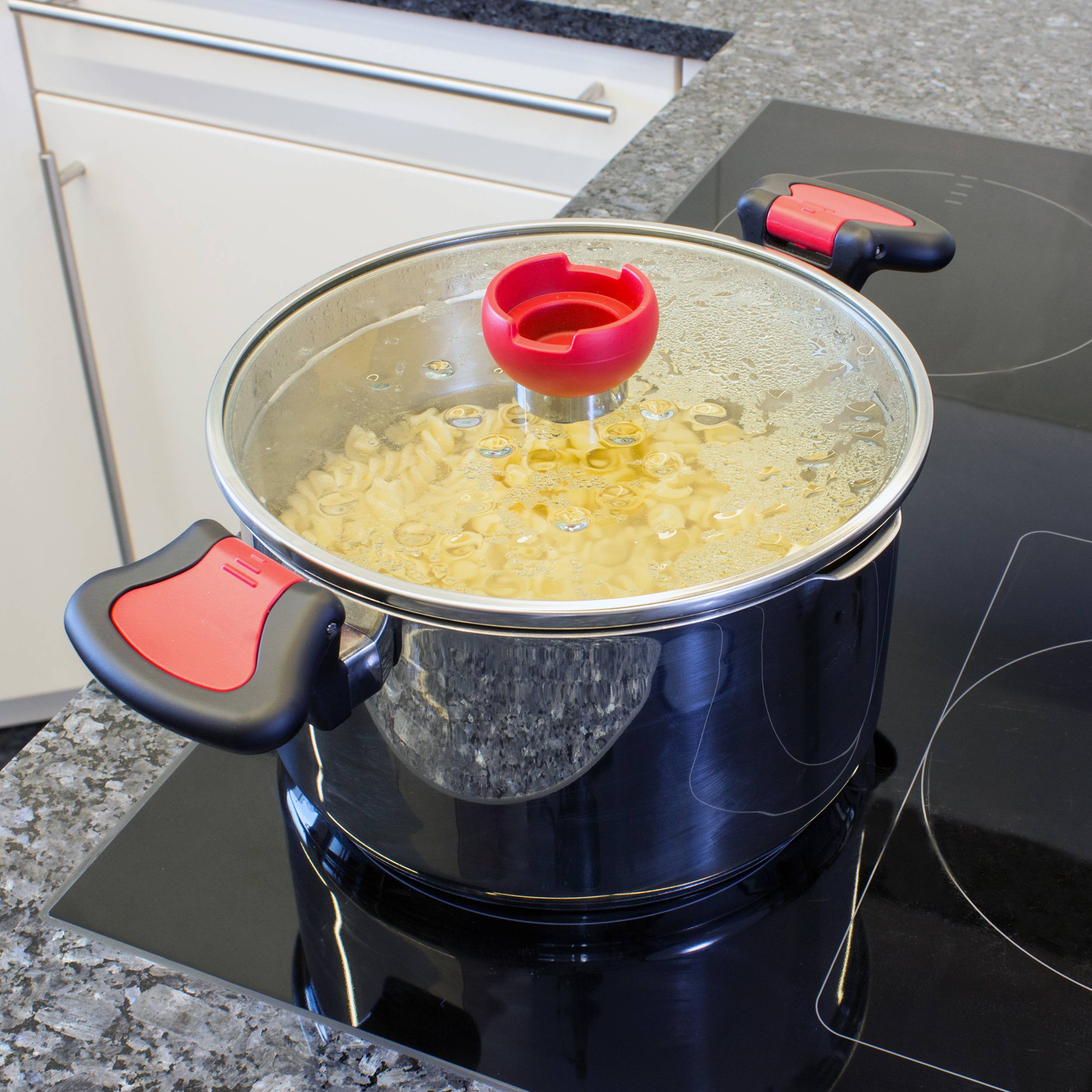 KOPF Nelo Topfset (7-teilig, Edelstahl, Induktion, mit intelligenter Abgießhilfe)-1