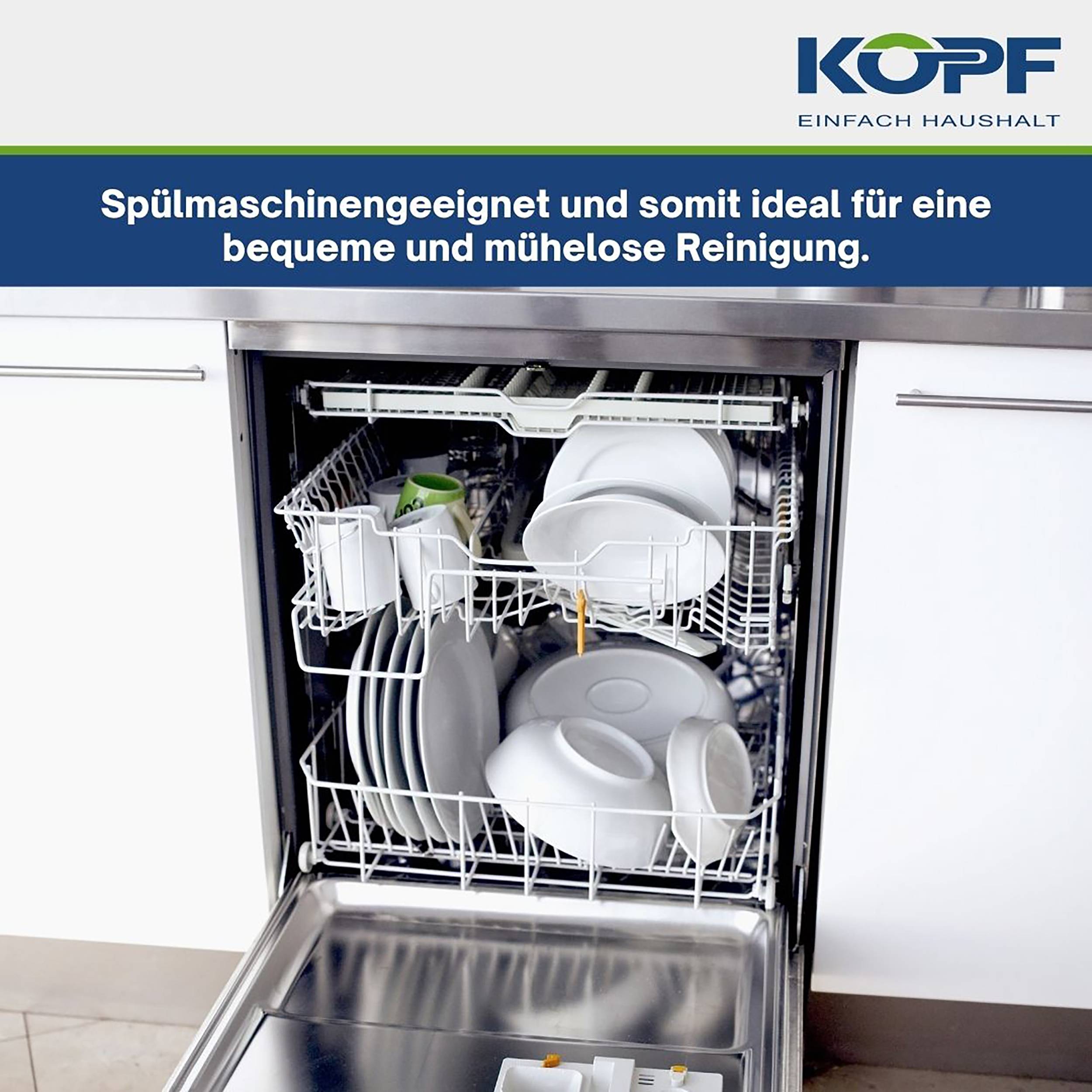 Kopf Topfset Stilo (Edelstahl, 10-teilig, inkl. 5 Deckel, Induktion)-4