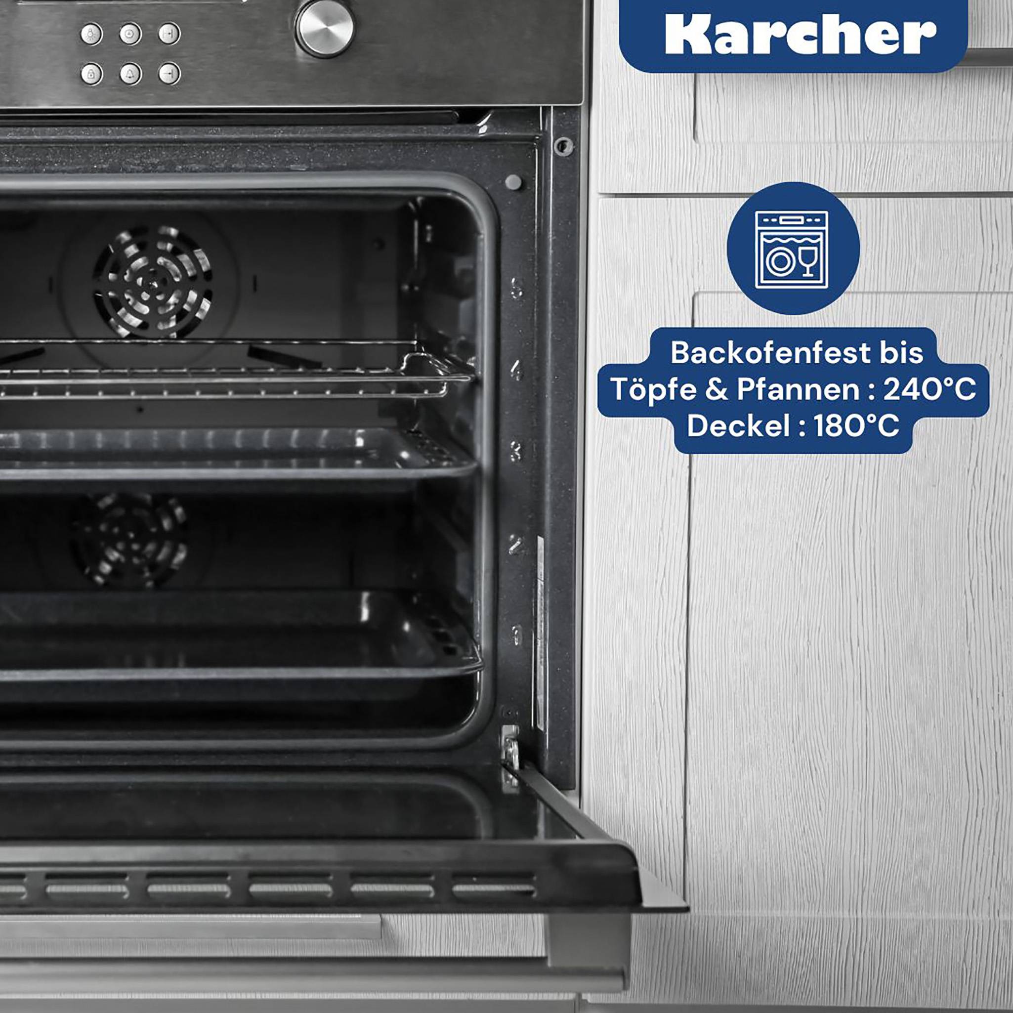 Kopf Topfset Josie aus Edelstahl, Induktion, Literskala, inkl. Glasdeckel, 14-teilig-4