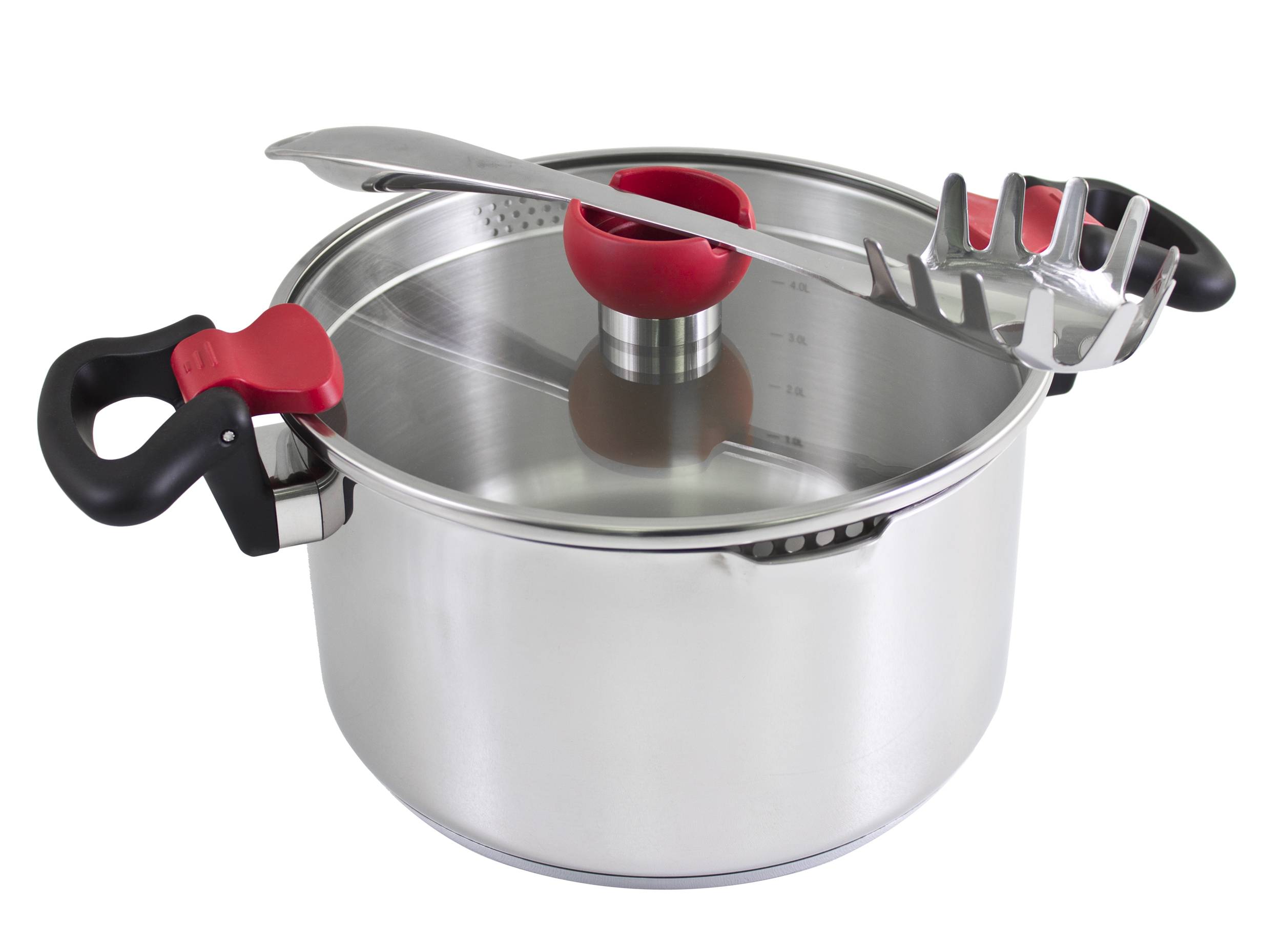 KOPF Topfset Nelo (11-teilig, Edelstahl, Induktion, mit intelligenter Abgießhilfe)-4