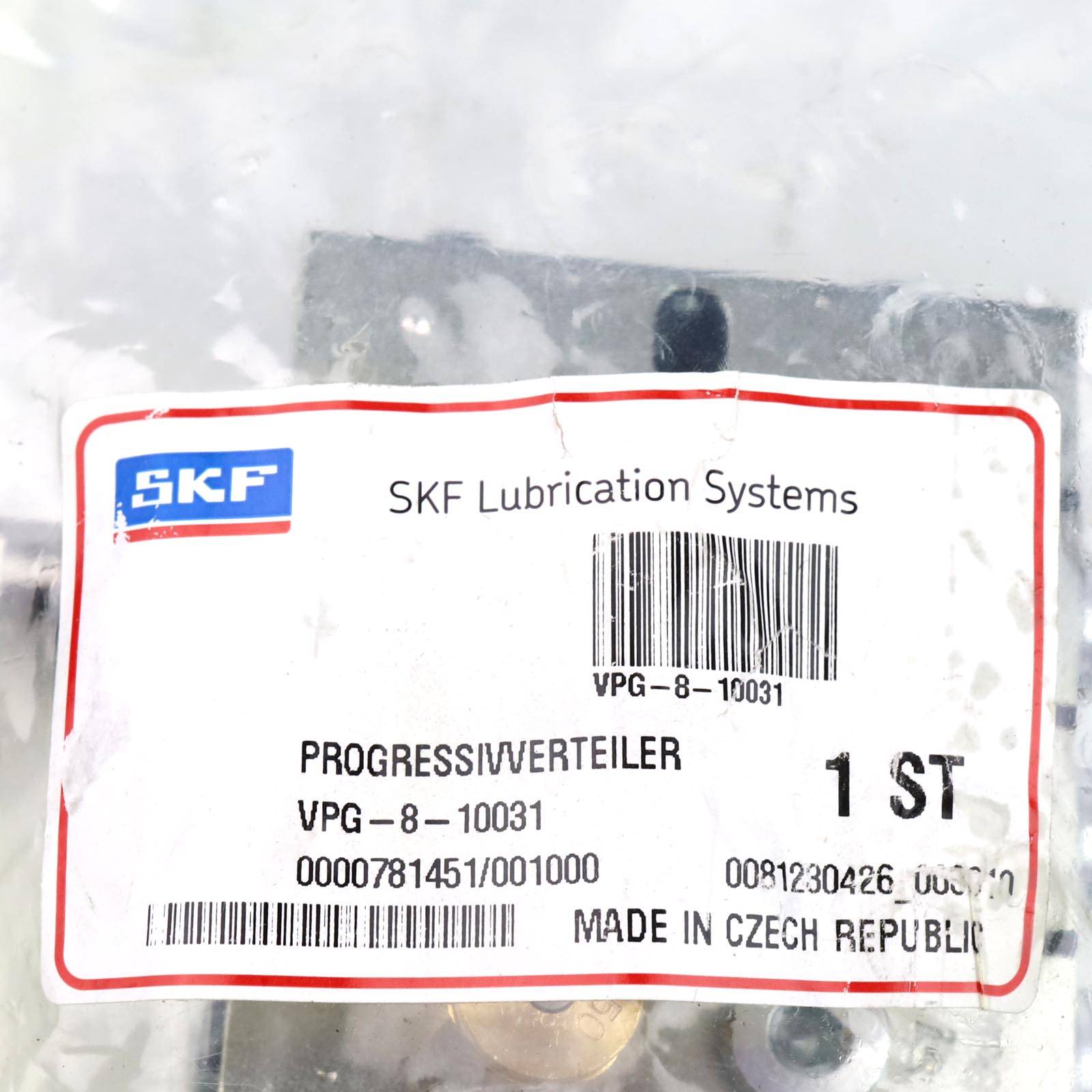 SKF Progressivverteiler VPG-8-10031 OVP-1
