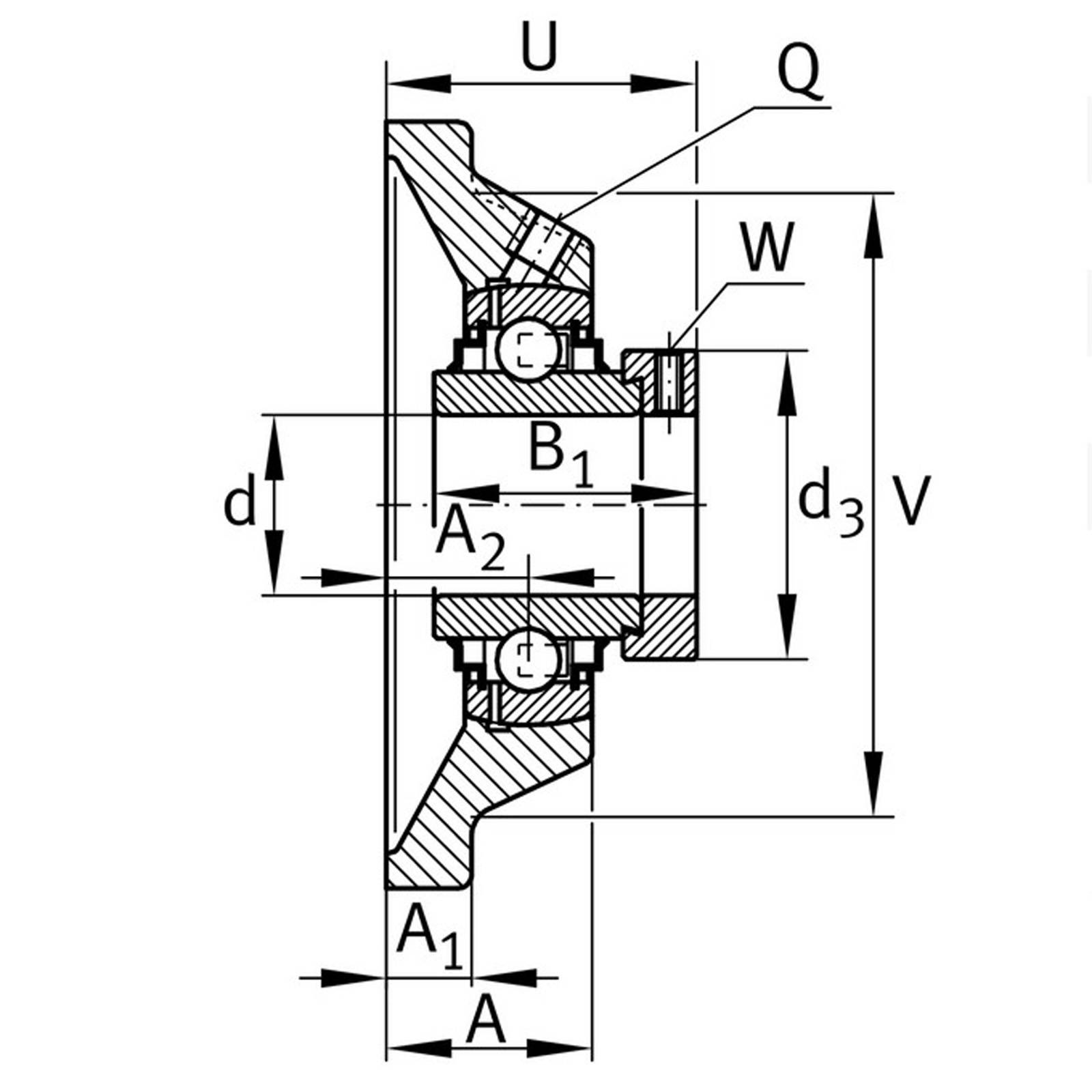 INA RCJO35-XL Gehäuseeinheit-2