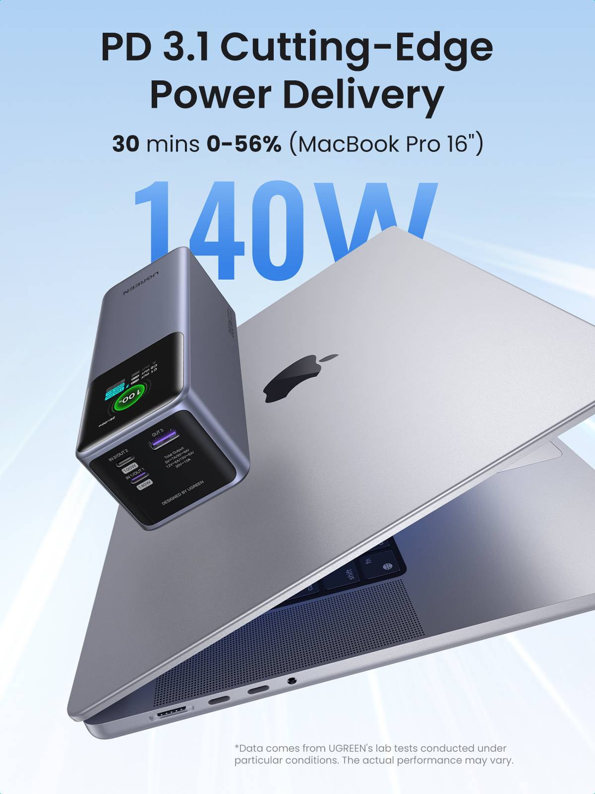 Ugreen 25000mAh 200W Fast Charging Powerbank Tablets & Smartphones Smartphone Zubehör-3