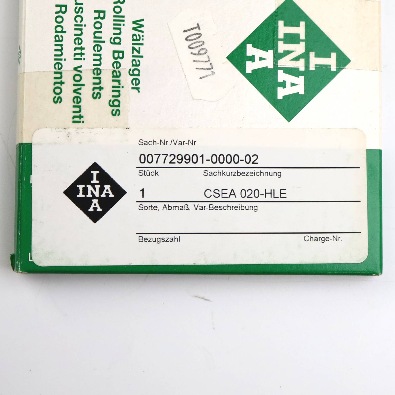 INA Schrägkugellager CSEA020-HLE OVP-1