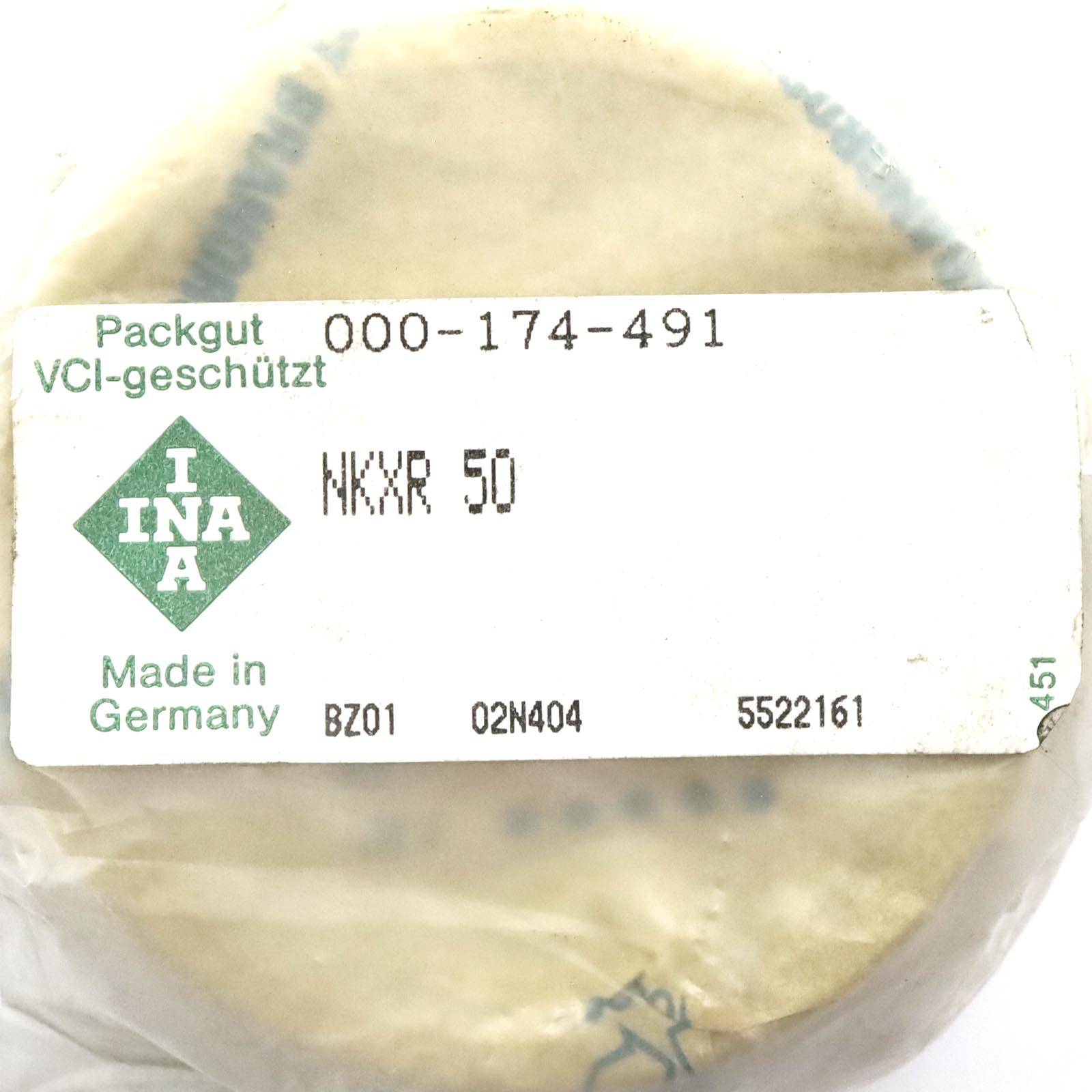 INA Nadel-Axial-Zylinderrollenlager NKXR50 OVP-1