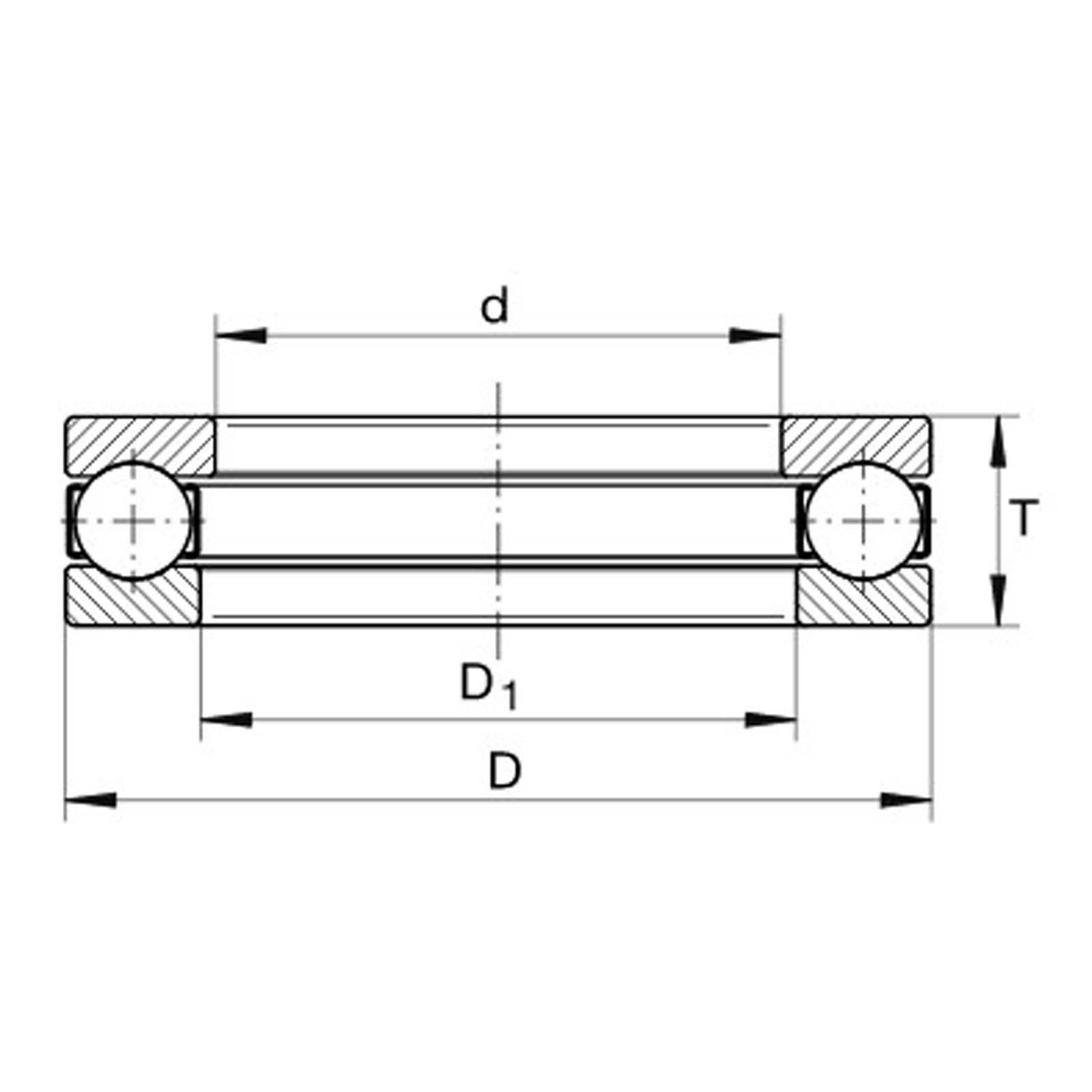 INA Axial-Rillenkugellager GT9 5915384 OVP-2