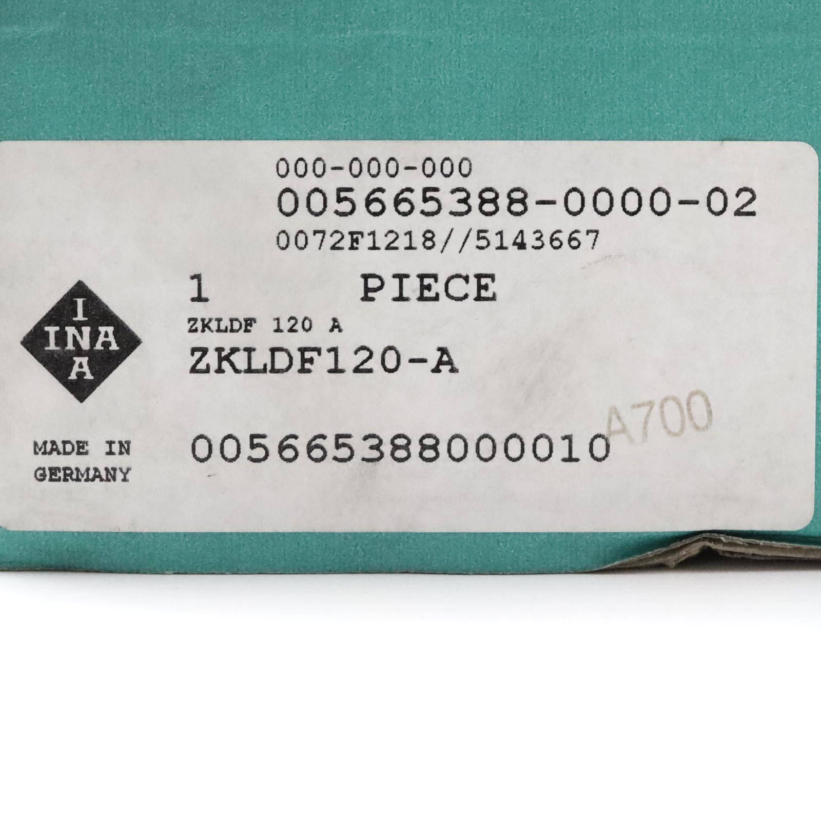INA Axial-Schrägkugellager ZKLDF120-A OVP-1