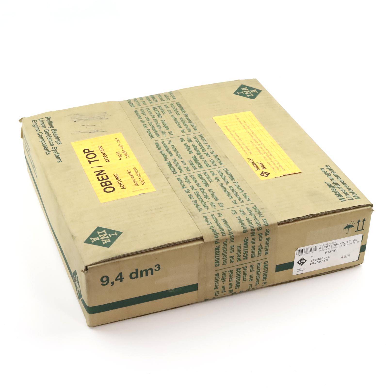 INA Axial-Radiallager YRTS200-C PRL50/IR OVP-0