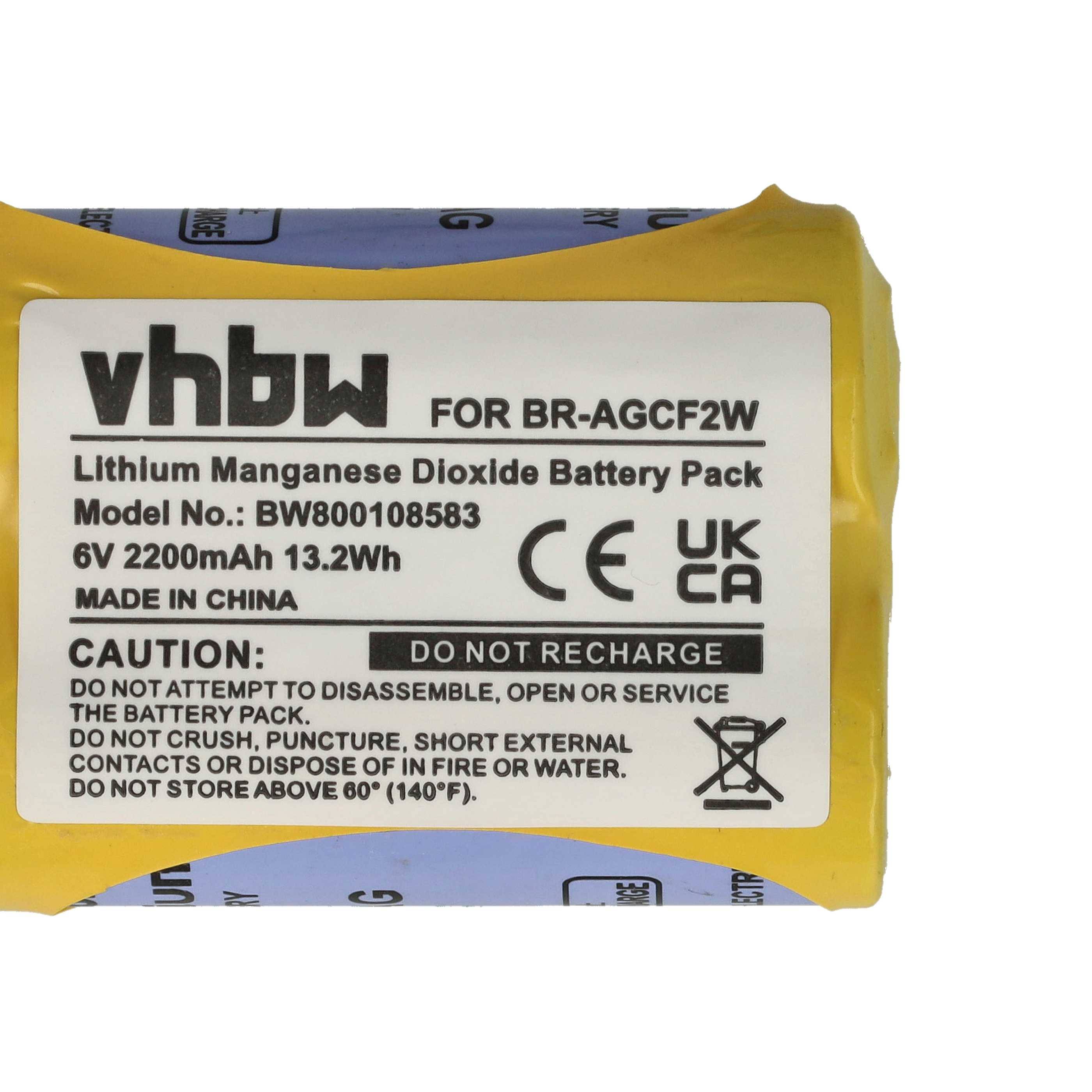 vhbw 2x Akku kompatibel mit GE Fanuc A06 programmable logic | A06 industrial computers PLC Programmable Logic Controller-3
