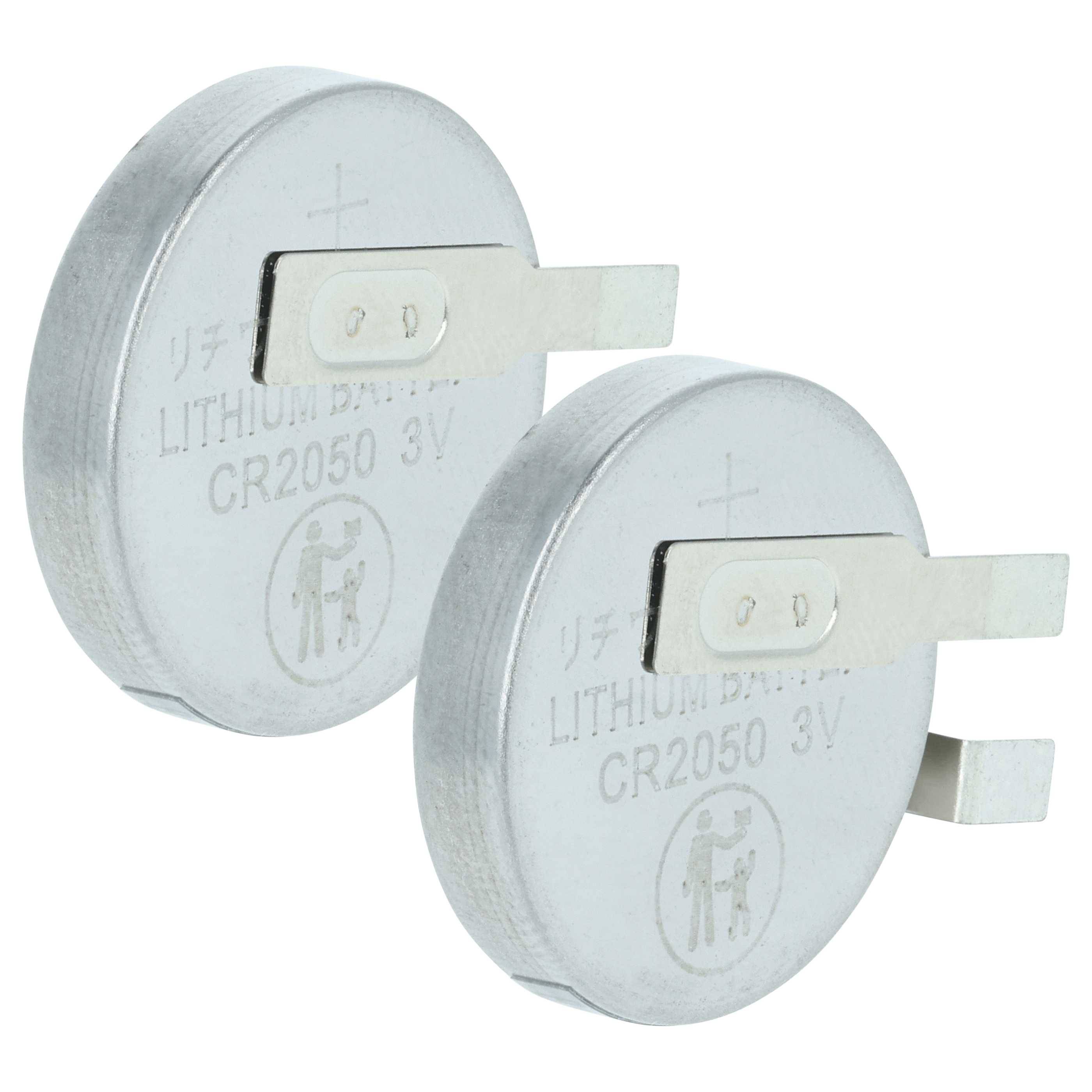 vhbw 2x Li-Ion Knopfzellen-Akku Ersatz für Maxell CR2050HR 350mAh 3V kompatibel mit Modellbau-Akkus, Solar-Leuchten uvm.-0
