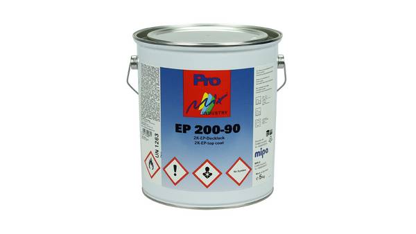 Mipa EP 200-90 2K-EP-Decklack glänzend RAL 7023 Betongrau (5 kg)