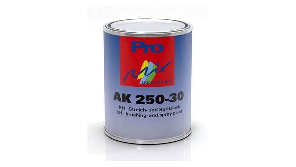 Mipa AK 250-30 KH-Streich- und Spritzlack seidenmatt RAL 7016 Anthrazitgrau (1 kg)
