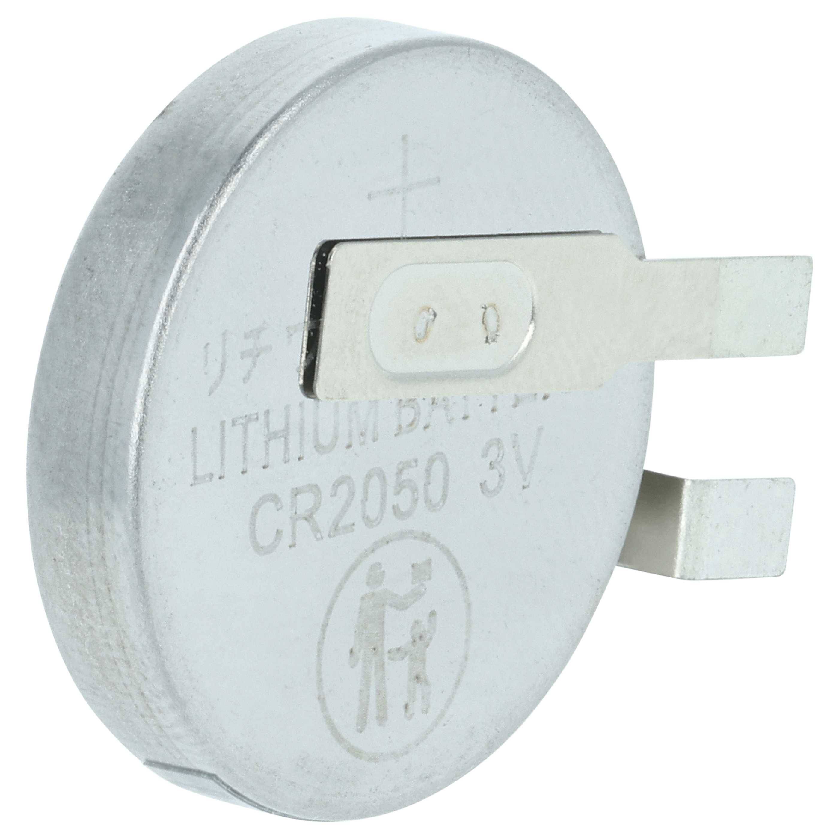 vhbw Li-Ion Knopfzellen-Akku Ersatz für Maxell CR2050HR 350mAh 3V kompatibel mit Modellbau-Akkus, Solar-Leuchten uvm.-0
