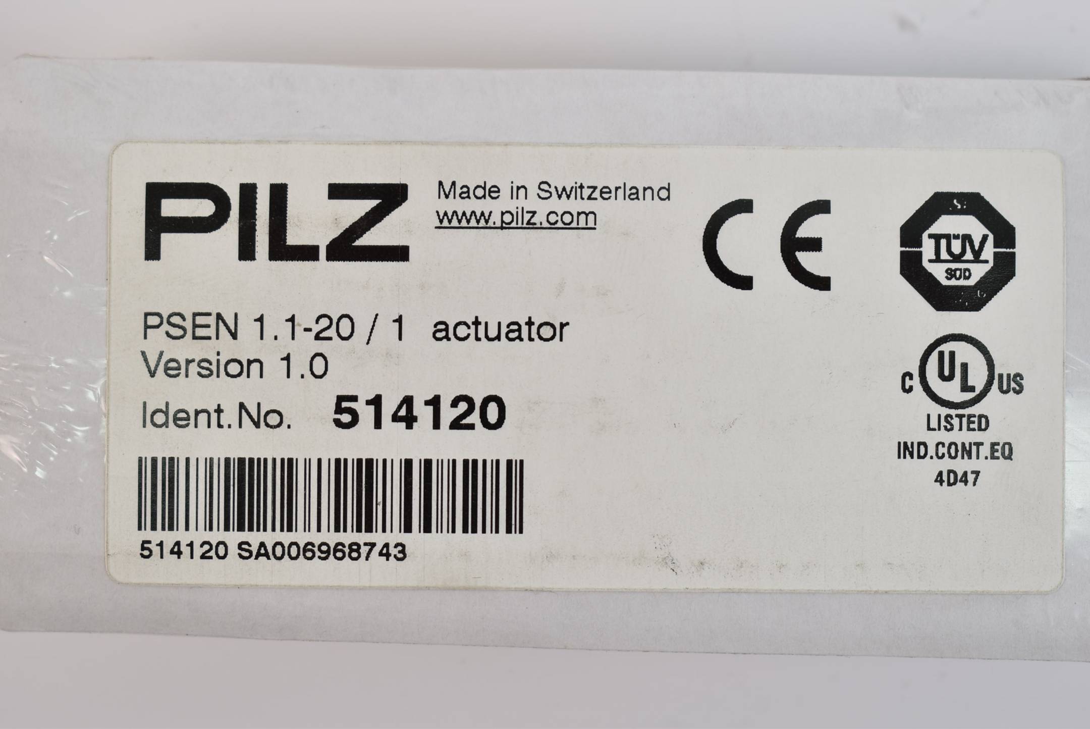 Pilz Sicherheitsschalter PSEN 1.1-20/1 actuator-1