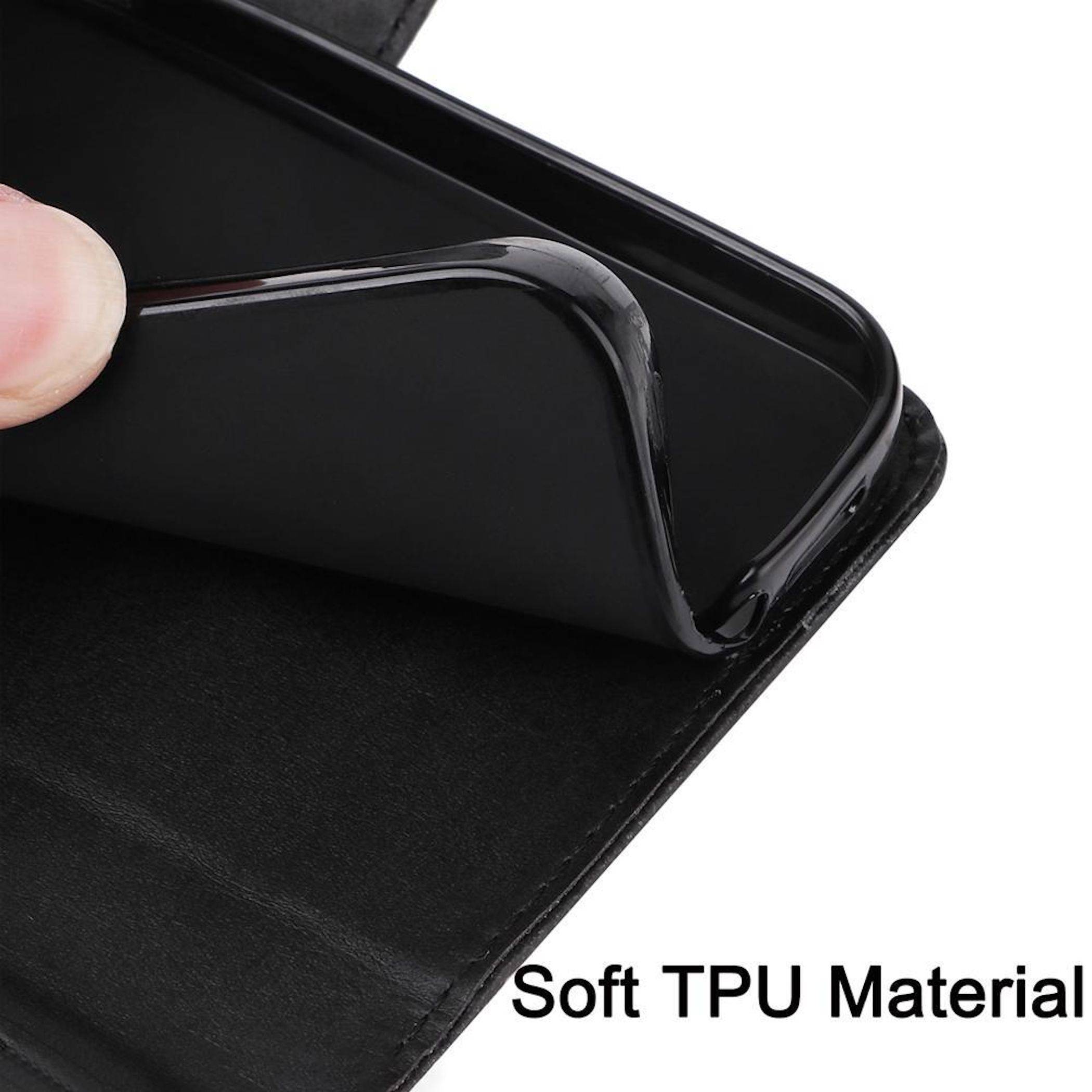 Kunstleder Flip Hülle für Motorola Moto G06 4G mit Kartenfach & Standfunktion-4