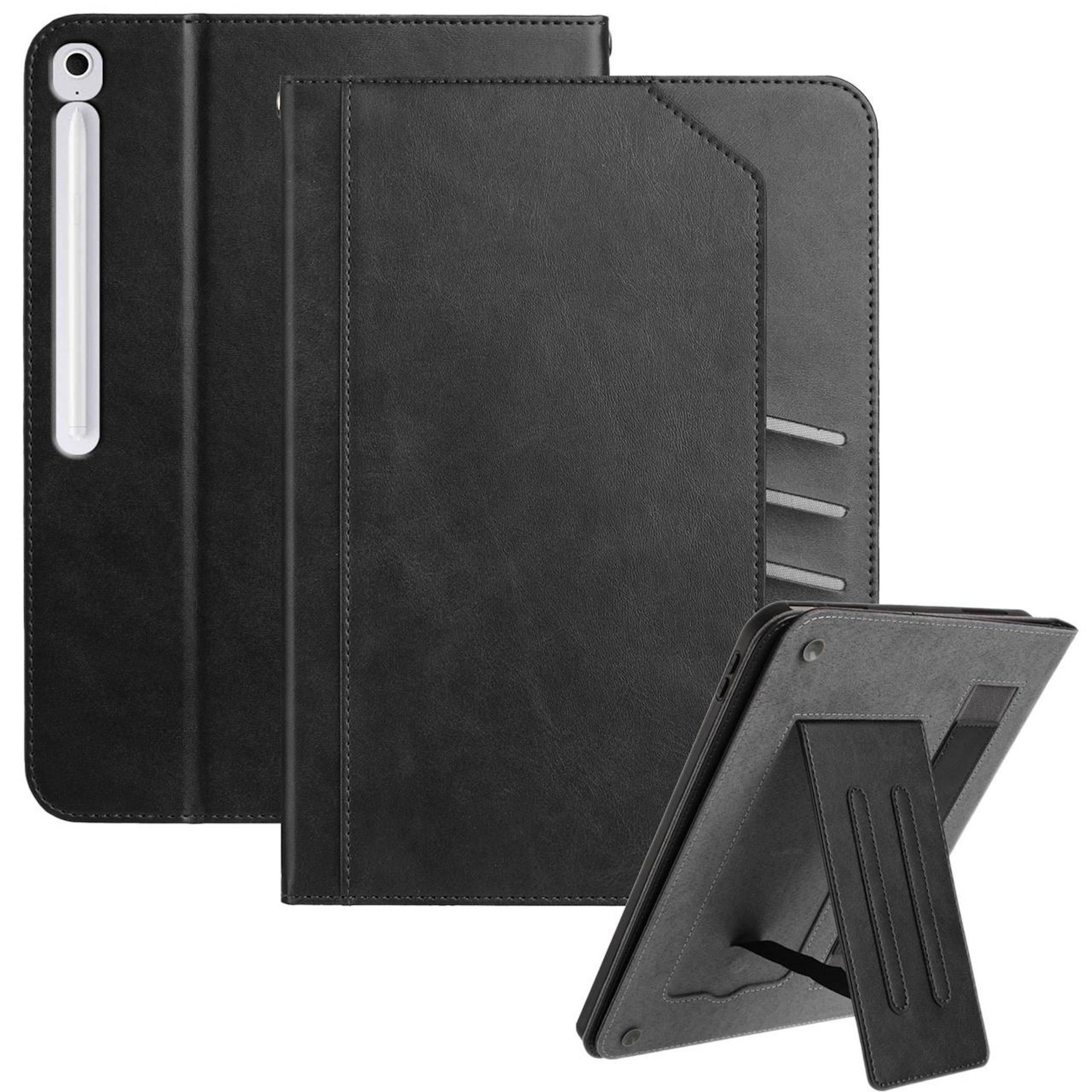 Für Samsung Galaxy Tab S10 FE Plus Multifunktionale Hülle Schwarz-0