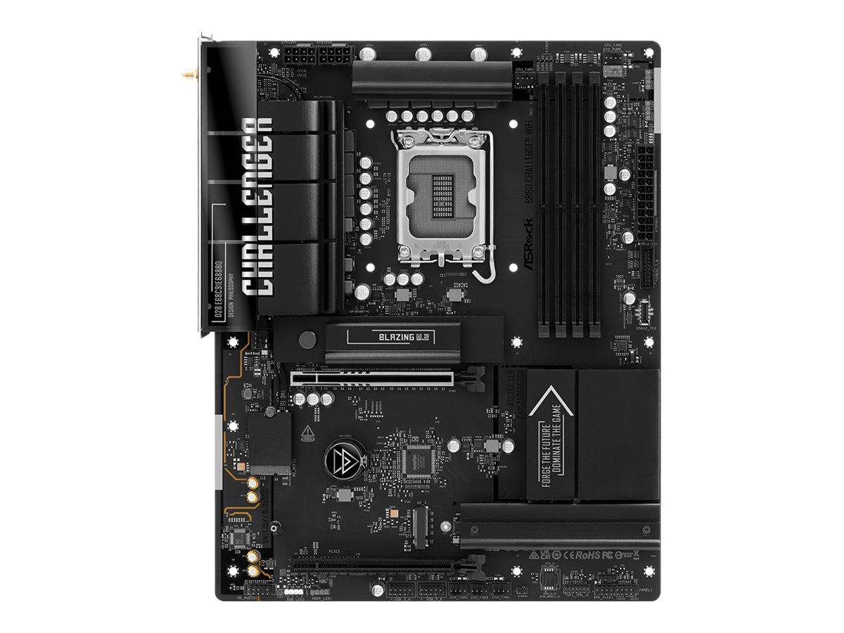 ASRock B860 Challenger WiFi 1851 ATX HDMI/USB-C DDR Multimedia-Technik Mainboards INTEL