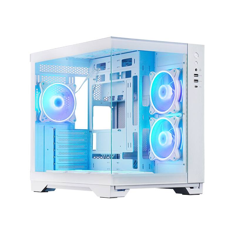 Visio - Tower - ATX (gehärtetes Glas) - keine Spannungsversorgung (ATX)-0