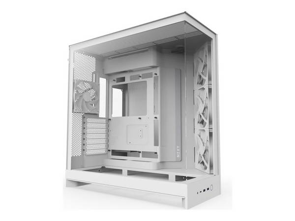 NZXT H9 Flow - Mid tower - E-ATX - Seitenteil mit Fenster (gehärtetes Glas)