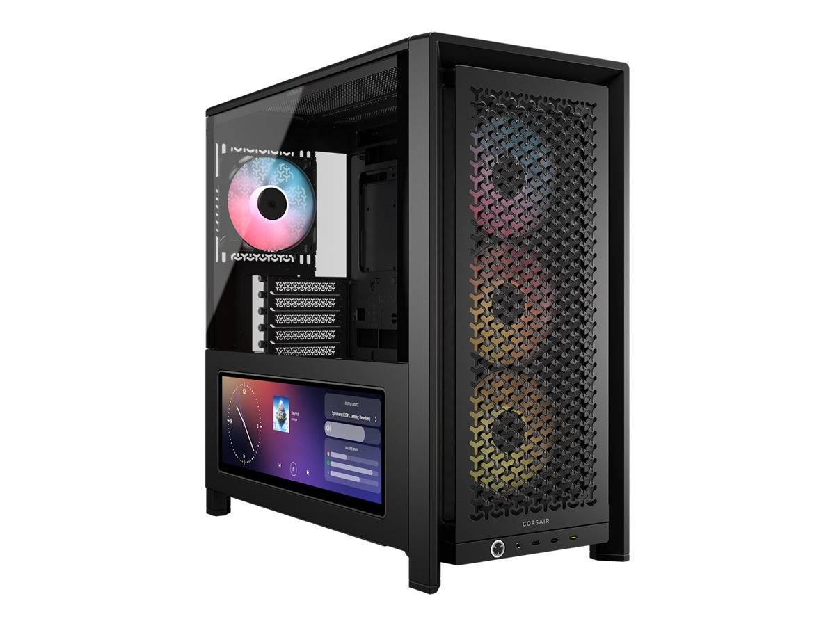 FRAME 4000D LCD RS ARGB - Midi-Tower Gaming - E-ATX - Seitenteil mit Fenster (ge-0