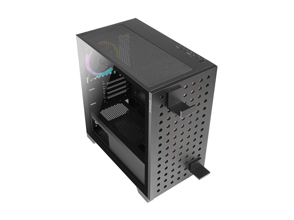 AZZA Elise - microATX-Turm - Seitenteil mit Fenster (gehärtetes Glas)-0