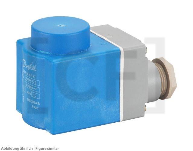 Danfoss 018F6176, Magnetspule BE230AS, 220/230V-50Hz Ersatzspule für 018F6701, ohne Klemmdose-0